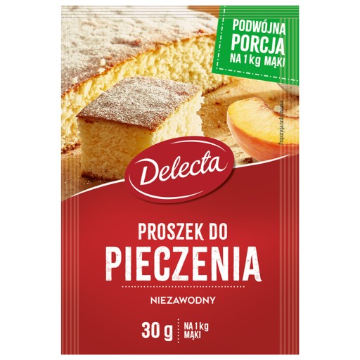 DELECTA Tortový prášok do pečiva 30 g