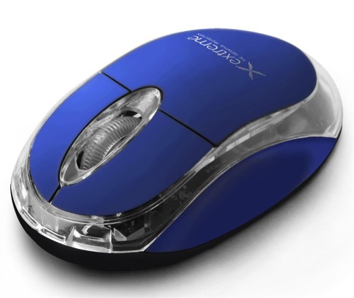 BEZDRÔTOVÁ MYŠ 2,4 GHz 3D OPT. USB HARRIER BLUE