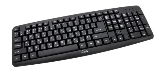 TITANUM Štandardná klávesnica TKR101 USB ruská