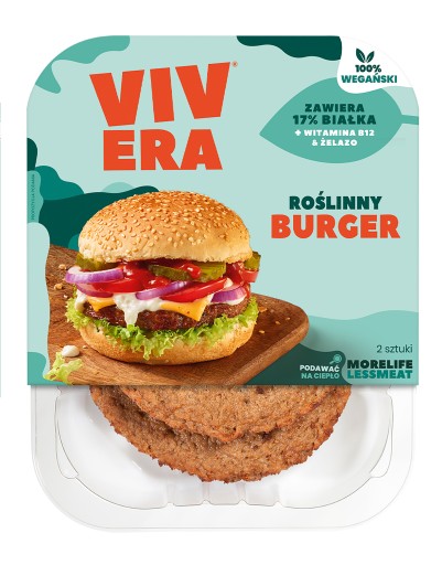 Rastlinné hamburgery Vivera 150 g