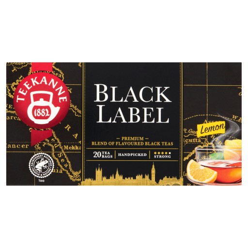 Teekanne Black Label Lemon Tea 20 obálok 33g
