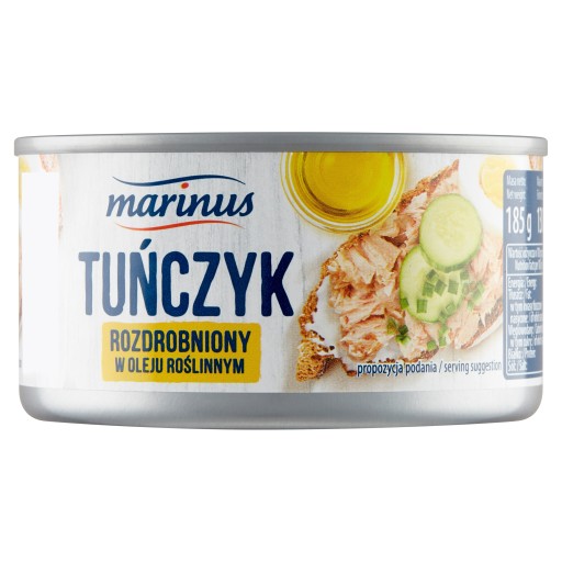 TUniak STRÚHANÝ V RASTLINNOM OLEJI 185g MARINUS