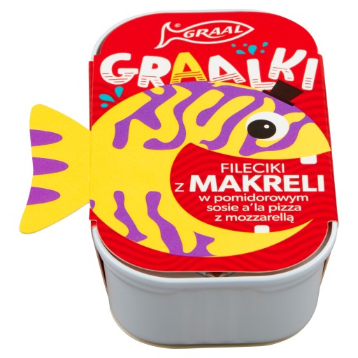 GRAAL Graalki Filety z makrely a la pizza 110 g