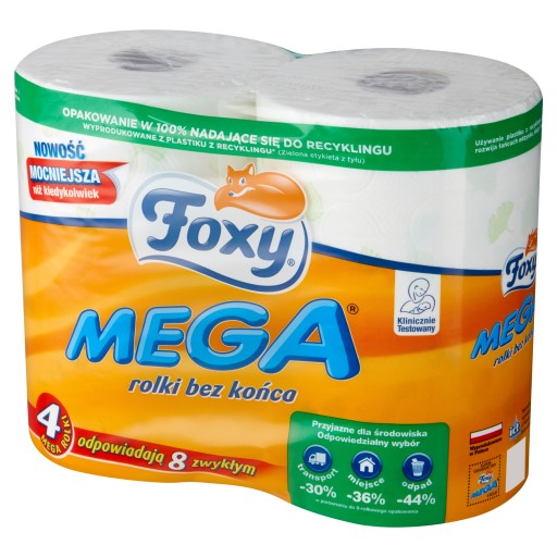 FOXY PAPIER MEGA 4 VALCE NOVINKA