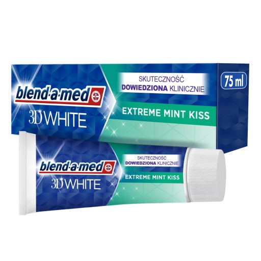 Blend-a-med 3D zubná pasta White Mint Kiss