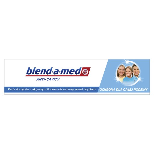 Ochranná zubná pasta Blend-a-Med Anti-Cavity pre celú rodinu 75 ml