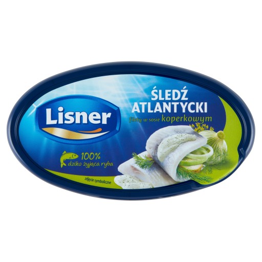 Filety zo sleďa Lisner v kôprovej omáčke 160 g