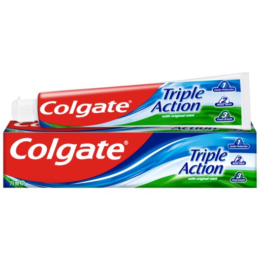 Colgate Triple Action Mint zubná pasta 75 ml
