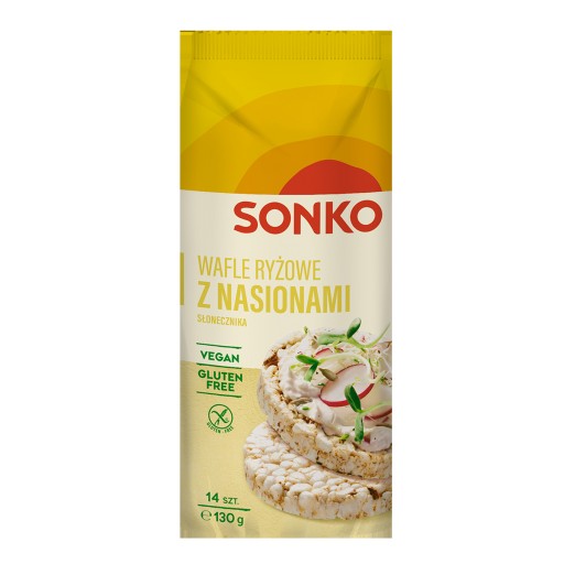 Sonko Ryžové oblátky so slnečnicovými semienkami 130 g