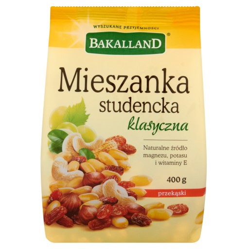 BAKALLAND ŠTUDENTSKÁ ZMES CLASSIC 400G