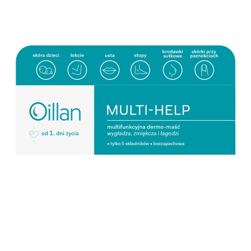 Oillan Multi-Help Multifunkčná dermo masť 12 g