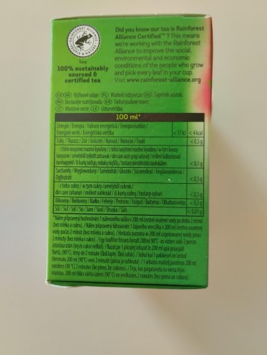 Lipton zelený čaj MAINA GRANAT 20tb