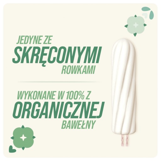 Organické tampóny Normal 16 ks.