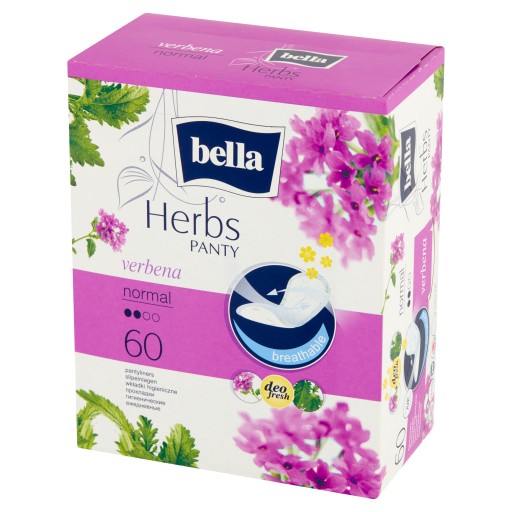 Bella Herbs Werbena hygienické vložky 60 ks