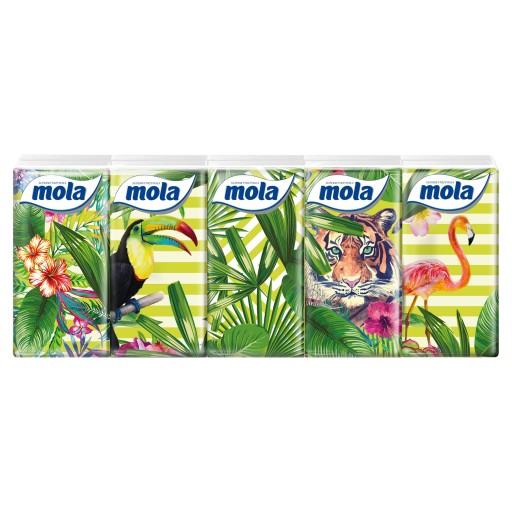 MOLA vreckovky Tropical Jungle 10 ks