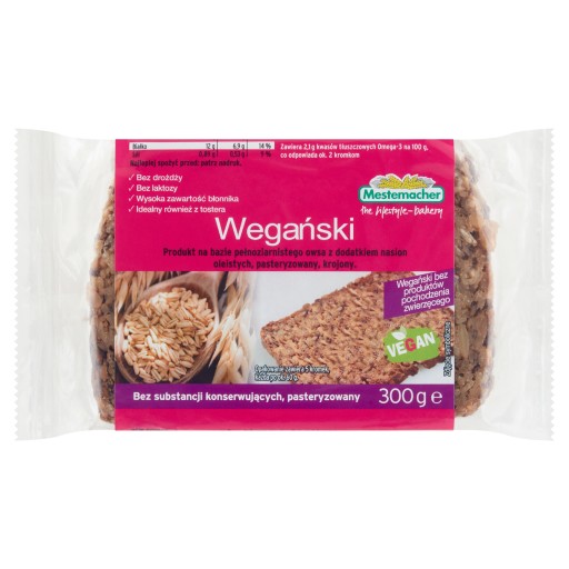 Mestemacher Vegánsky chlieb 300 g