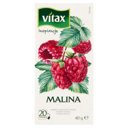 Malinový čaj Vitax - Jedinečná vôňa ovocných inšpirácií