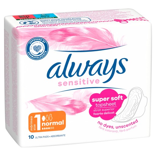 VŽDY ULTRA 10 SOFT NORMAL PLUS hygienické vložky