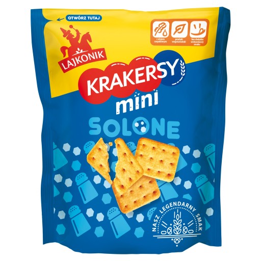 Lajkonik Sušienky Crackers Mini slané 100g