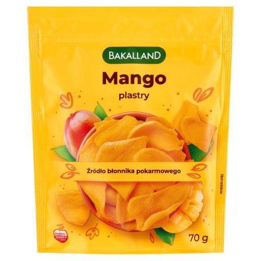 BAKALLAND SELECTION Sušené plátky manga 70 g