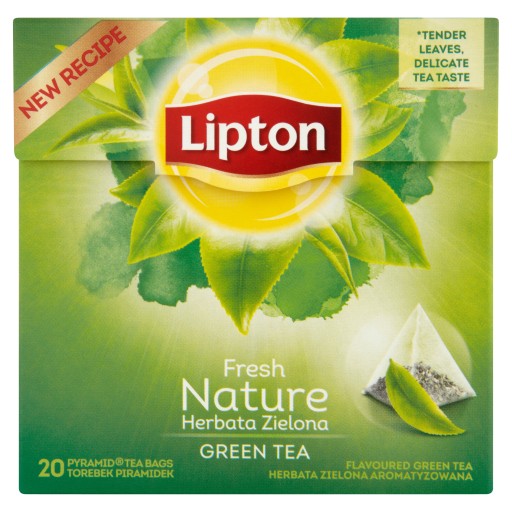 Lipton Zelené čajové pyramídy 20tb