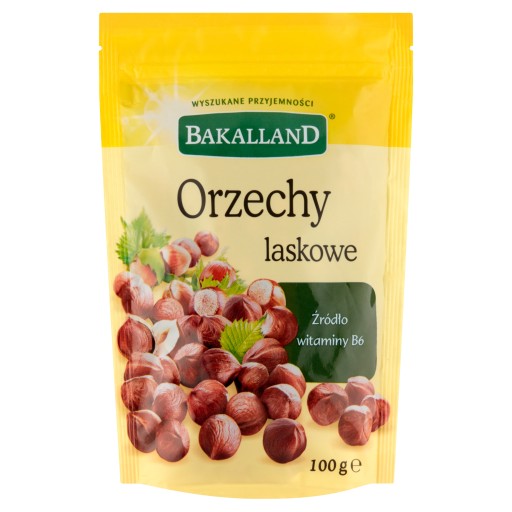BAKALLAND Celé lúpané lieskové orechy 100 g
