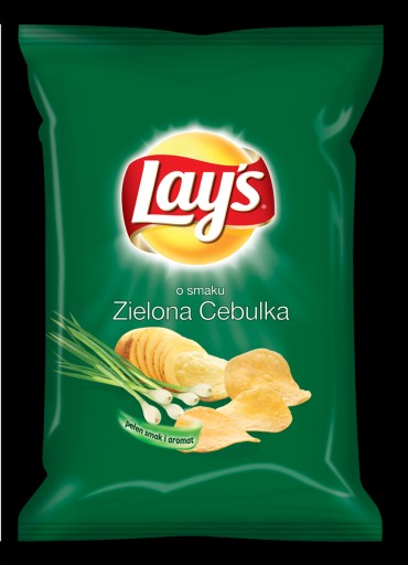 LAY'S ZEMIAKOVÁ ČIPÁSKA S PRÍCHUŤOU ZELENEJ CIBUĽKY 40 G x4