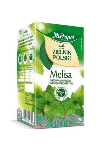HERBAPOL Bylinný čaj Melisa Herbarium Polish 20 sáčkov