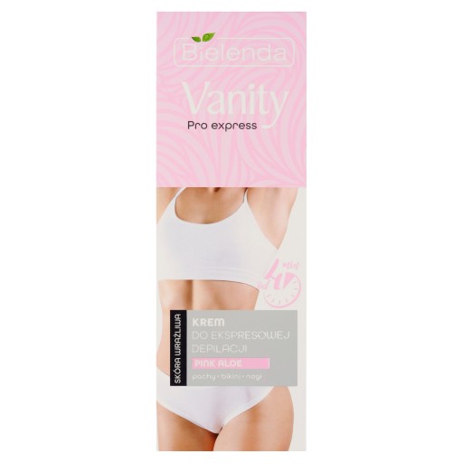 Bielenda Vanity Pro Express krém na expresnú depiláciu citlivej pokožky