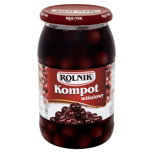 Rolnik Višňový kompót Pasterizovaný výrobok 900ml