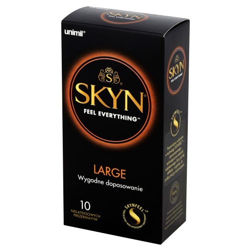 UNIMIL SKYN LARGE kondómy väčšie, 10 ks.