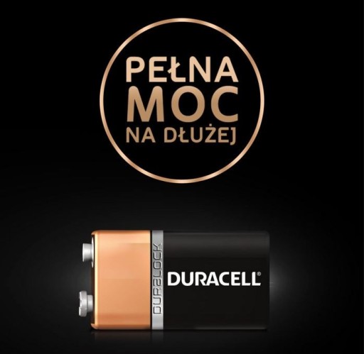 AKUMULÁTOR DURACELL ALKALICKÝ 9V 6LR61 MN1604 1 ks.