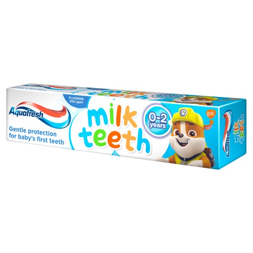 Zubná pasta Aquafresh Milk Teeth 0-2 roky 50 ml