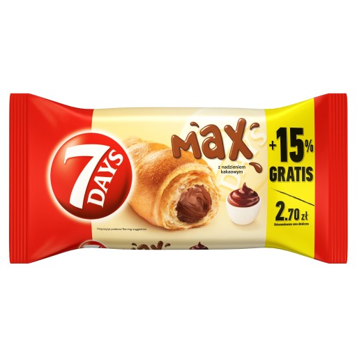 7 Days croissant s kakaovou náplňou 110 g