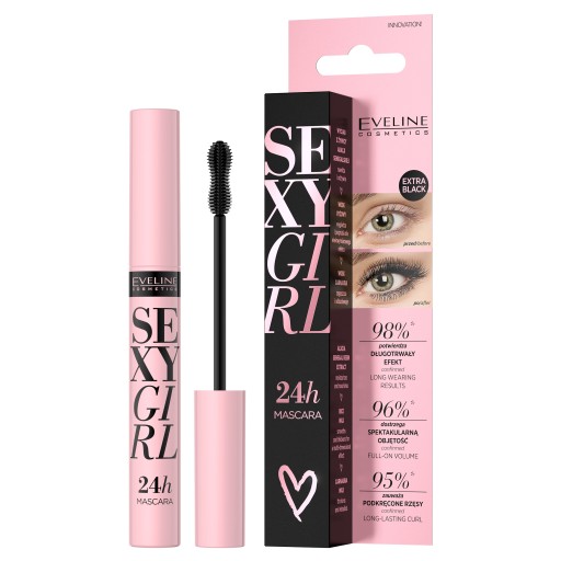 Sexy dievčenská maskara Eveline Cosmetics