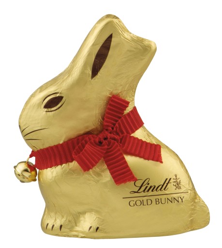 Lindt Čokoládový zajačik LINDT mliečna čokoláda s rolničkou 100g