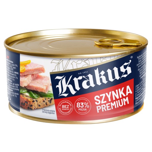 Krakus Premium šunka v kuse 300g