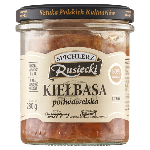 Spichlerz Rusiecki Kiełbasa Podwawelska 280 g