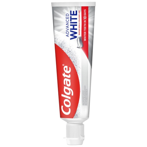 Colgate Advanced White zubná pasta Jedlá sóda Sopečný popol 100