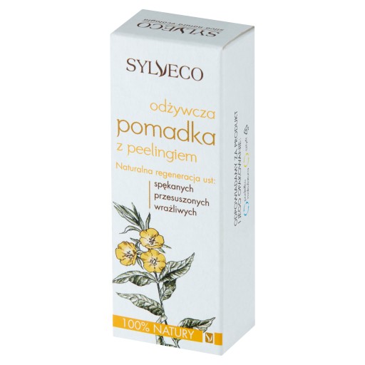 Sylveco Výživný ochranný rúž s peelingom