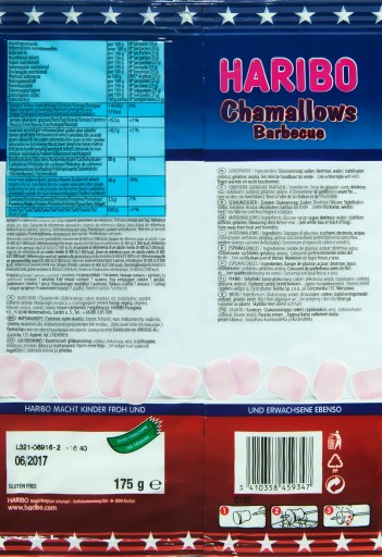 Haribo Chamallows Barbecue Marshmallows 175g