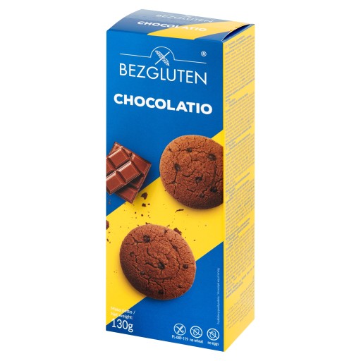 Bezlepkové čokoládové sušienky Bezlepkové