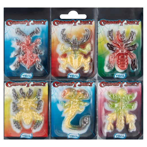 Želé hmyz Creepy Jelly Jelly 11g Vidal 1 kus