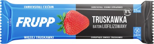 FRUPP JAHODOVÁ TYČINKA Sušená mrazom, BEZLEPKOVÁ