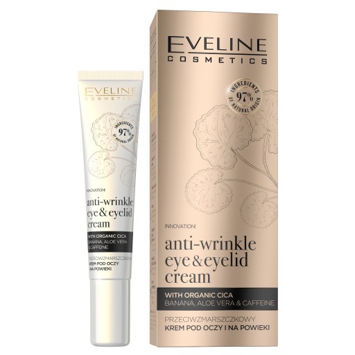Očný krém Eveline Cosmetics Organic Gold