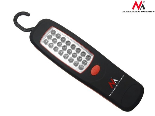 Dielenské svietidlo 24 LED háčik magnet 3xAA MCE03
