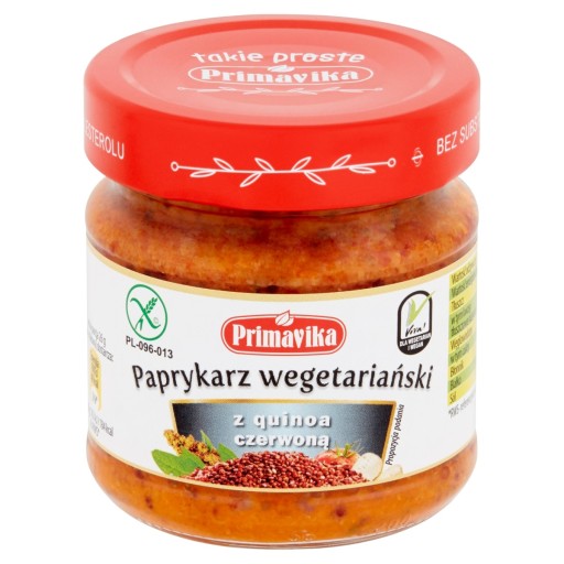 VEGETARIÁNSKE PAPRICE QUINOA ČERVENÁ PRIMAVIKA