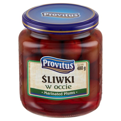 Provitus Slivky v octe, 480g