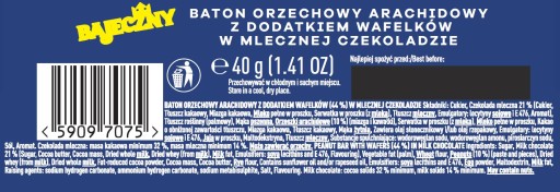 Wedel báječná tyčinka 40g