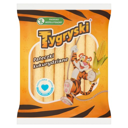 TBM Tigers Crisps Kukuričné tyčinky 60g